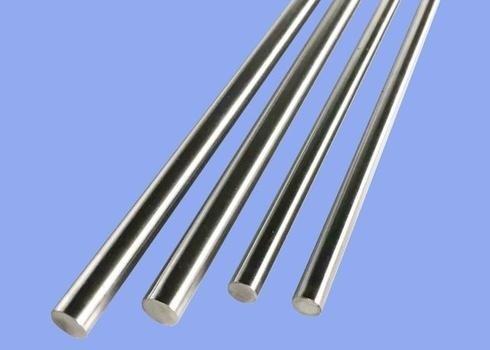 1045 / 45C Hard Chrome Plated Steel Rod  Chrome Round Bar 800 - 1200 HV Surface Hardness