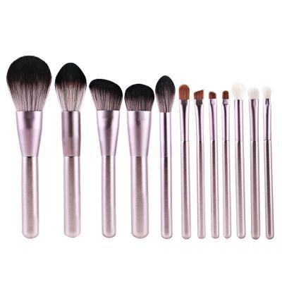 Luxury Custom Private Label Makeup Brushes , Mini Makeup Brushes 10 PCS