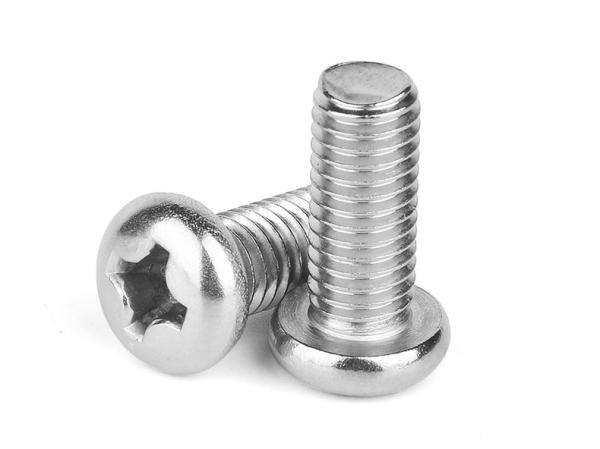 Pan Head Cross Recess Combination Screw Stainless Steel Zinc Plated Micro Screw