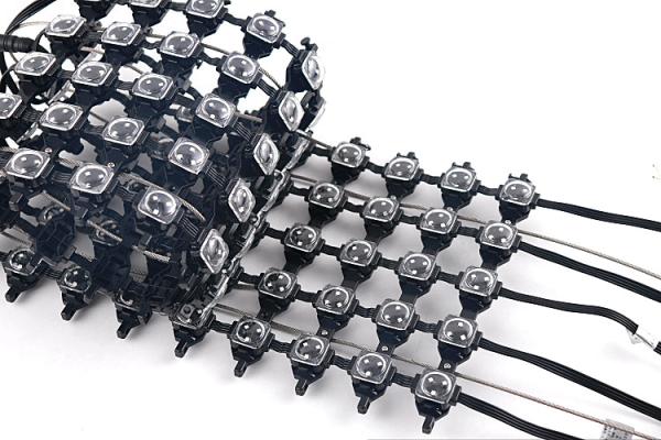 Outdoor LED Mesh Screen Waterproof IP67 High Brightness P125 For Facade Advertisement Display