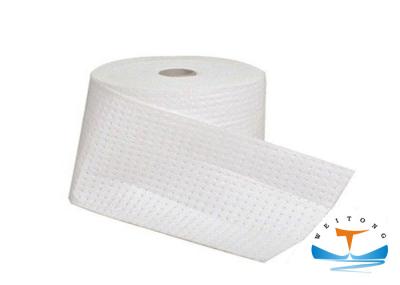 100 Polypropylene Industrial Oil Absorbent Rolls For Cleaning Up Petroleum Spills