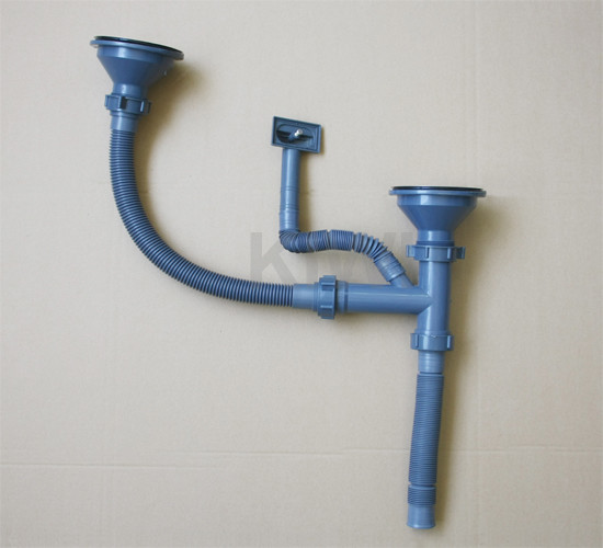 Сток раковины нержавеющей стали шара аксессуаров кухонной раковины SS002 двойной