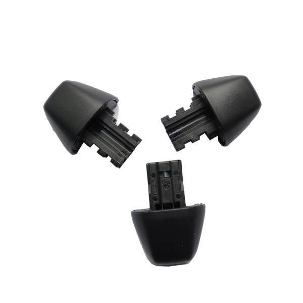 Front External Car Door Accessories Black Touch Door Handle