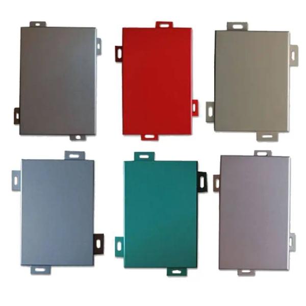 PVDF Modern Aluminum Siding Panels , Building Facade Panel Curtain Wall Cladding Cover Veneer