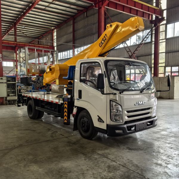 China Jmc 19 21 22 Meters Telescopic Boom Working Truck, Man Lifting Truck
