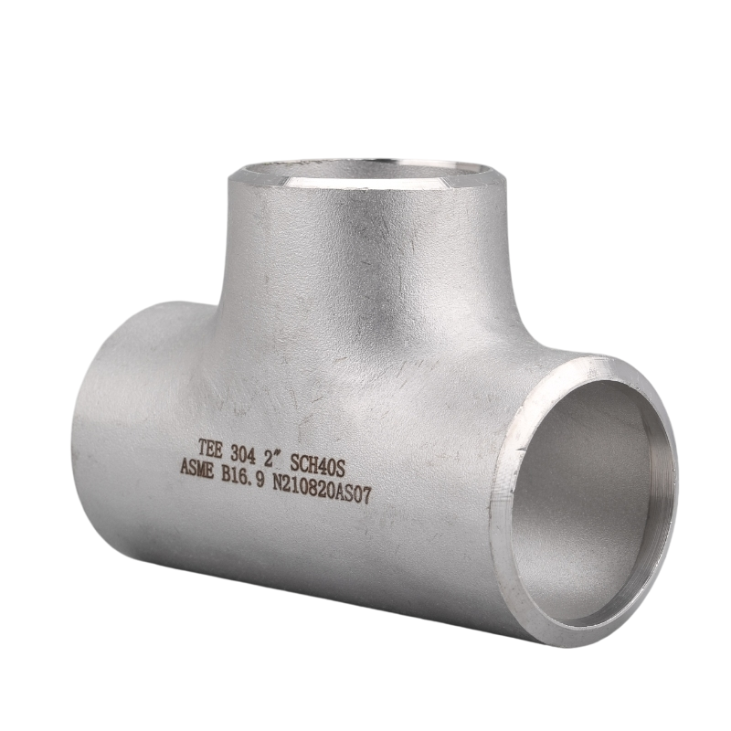 ASME/ASTM SA/A 234 WPB WP11 industrial pipe fittings WP22 welded tee fitting WP9  seamless steel tee schedule 80 steel tee High-Temperature Service Butt Weld Tees and Reducing Tees