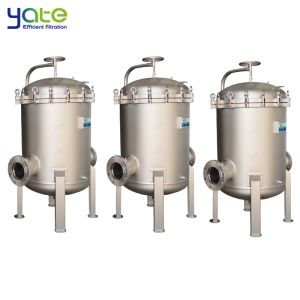 High Viscosity Multi Bag Filter Corrosion Resistant for Paint Ink Resin Adhesive Pigment Acid Alkali Liquid Organic Solvent Waste Liquid Fine Filtration