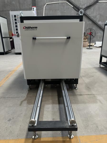 Light Gray Casing Vertical Atmosphere Box Furnace PID Auto-tuning Atmosphere Box Furnace