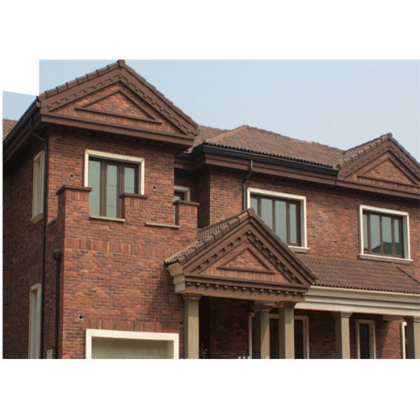 Заволакивание кирпичной стены анти- воды на открытом воздухе поддельное, облицовка кирпича картины внешняя