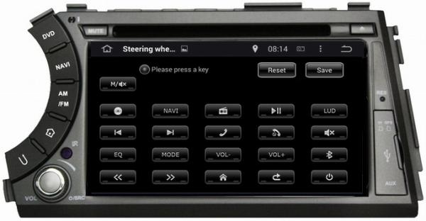 Ouchuangbo Car GPS Stereo Media Ssangyong Actyon Sports 2005-2013 Android 4.4 brazil map