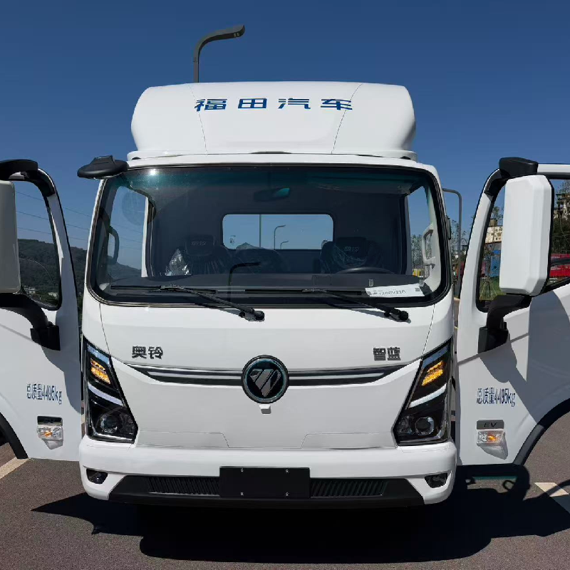 Large 140.15kwh Battery Low Operation Cost Foton Ollin Zhilan El 4.2m Electric Cargo Truck