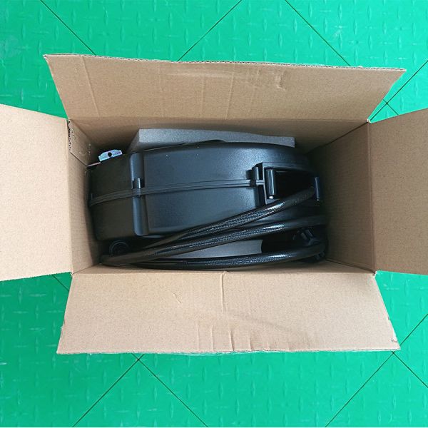 Air / Water / Electricity Drum Retractable Hose Reel High Pressure For Car Cleaning
