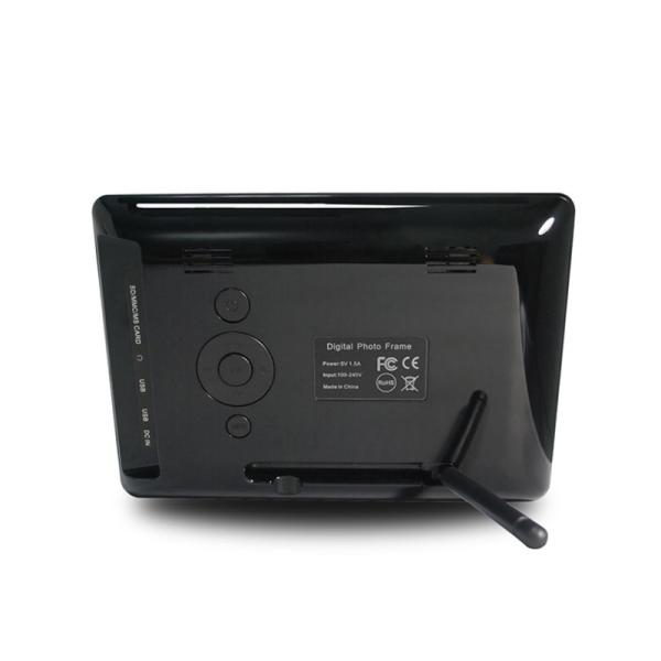 1024x600 7 polegadas Lcd Digital Photo Frame / Lcd Picture Frame 154×86 mm