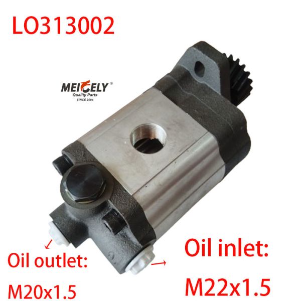 Bomba de engrenagem de direção de caminhão pesado de estoque utilizada para o motor WD12