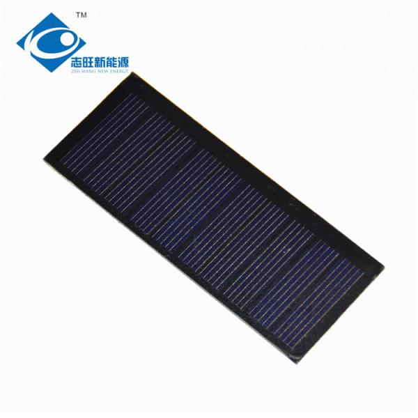 0.4W High Quality Semi Flexible Solar Panel ZW-9731 PET Laminated Polycrystalline Mini Solar Panel 5V