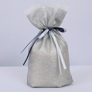 Bolsa de cuerda de tira no tejida ecológica 34x42cm, 5-15kg Capacidad
