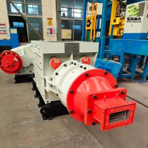 Hot Sale 75+132 Kw  Double Stage Vacuum Extruder For Automatic Brick Plant
