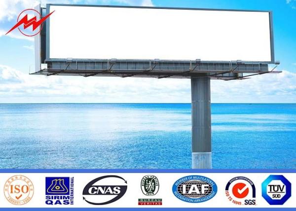 Mobile Vehicle Outdoor Billboard Advertising Billboard For Station / Square
