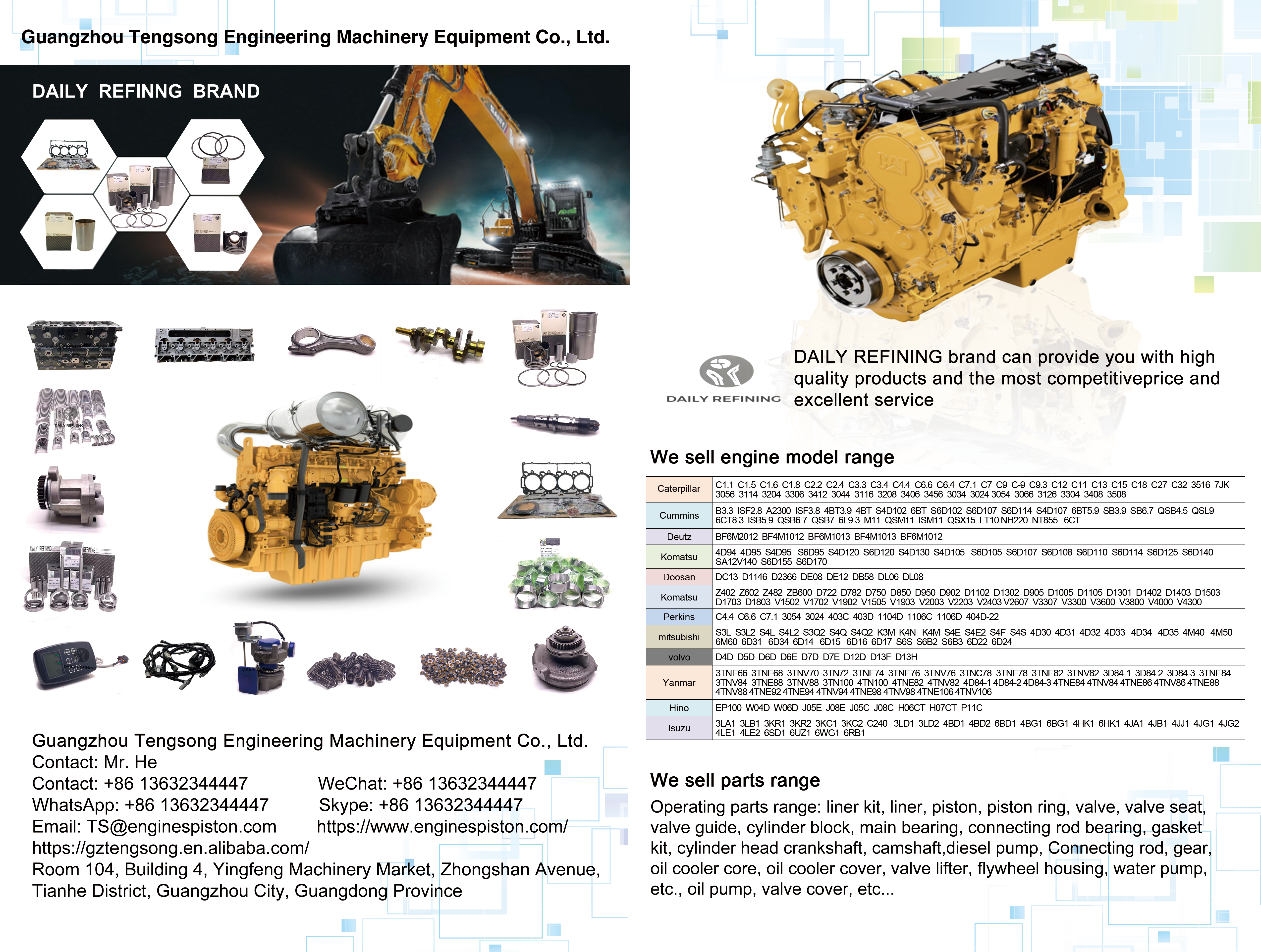 S4L S3L Двигатель Пистоновое кольцо для двигателя Mitsubishi 31A17-00010 MM433921