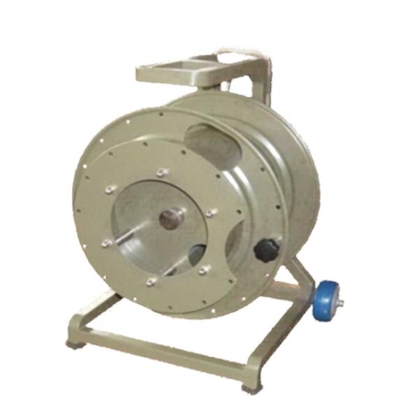 Outdoor Metal Mobile Wire Spool Cart Cable Drum Reel