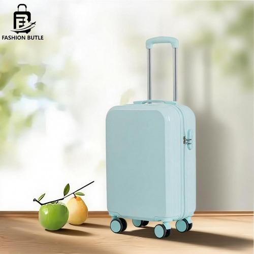 El equipaje más vendido de acabado mate, maleta de carrito ABS de cáscara dura, maleta de viaje para estudiantes, maleta de combinación de llave resistente a golpes y resistente al agua de gran capacidad