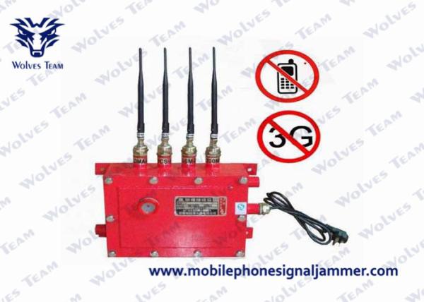 Oil Depot Cell Phone Blocking Device GSM CDMA DCS 3G In Water Resistant Blaster Shelter