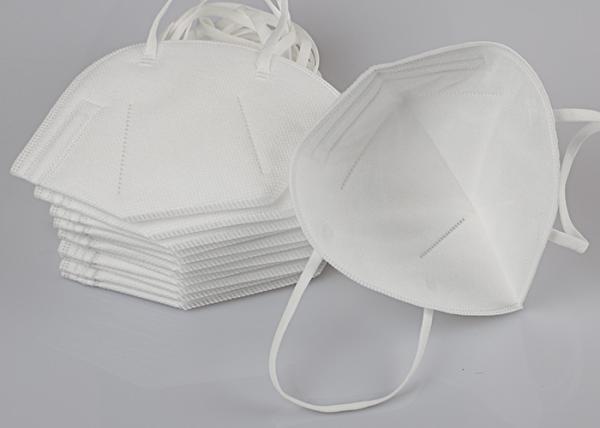KN95 Folding FFP2 Mask Disposable 4 Layer Protection For Personal Respiratory Protection