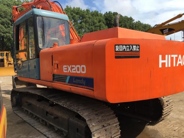 Used Hitachi EX200-1 EX200-3 EX200-5 SK200 Japanese Excavator , 20 ton Cheap Hitachi Excavator