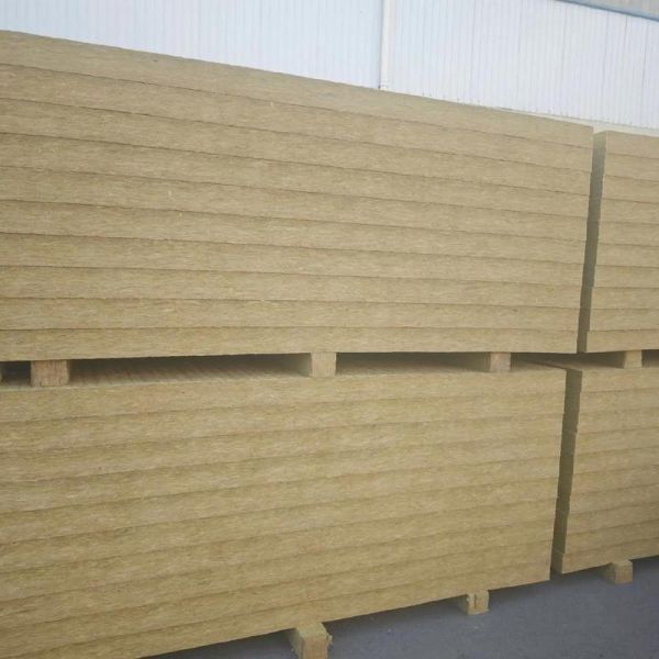 High Density Rock Wool Board For Power Plant Pipe Insulation