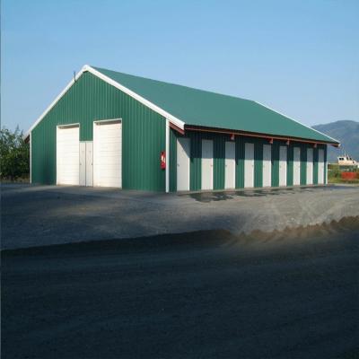 Hotel Industrial Design Style Prefab Light Steel Structure Workshop Warehouse Metal House Hangar Car Garage