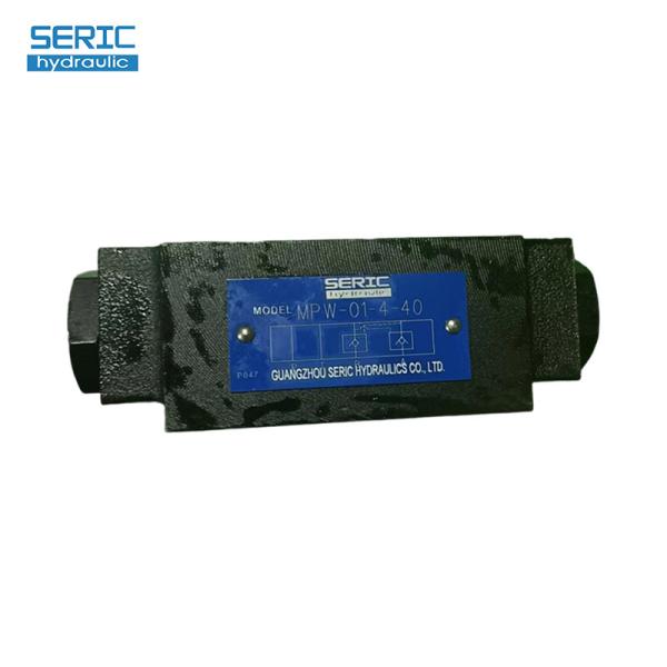 Válvulas de retención pilotadas serie 01 MPW-01 Válvulas modulares