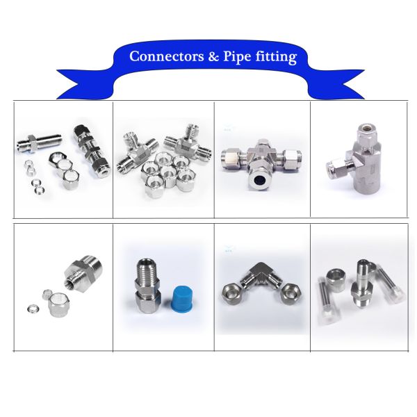 Forged Compression Pipe Fittings Stainless Steel Equal Tee For Gas / Oil