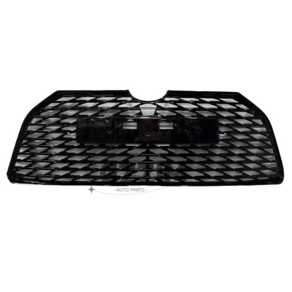 Grille avant en plastique ABS pour Toyota Vios 2023 pour pare-chocs de voiture modifiée avec lumière Zimin Auto Parts