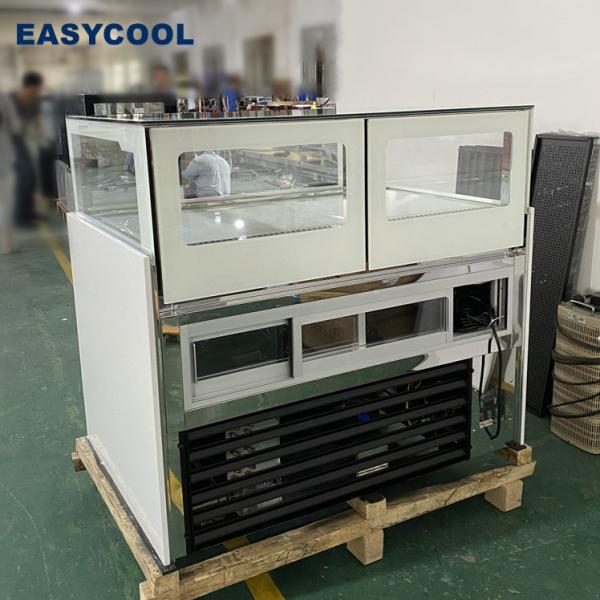 380W 2 Drawers R134A Bakery Display Cabinet For Dessert Shop