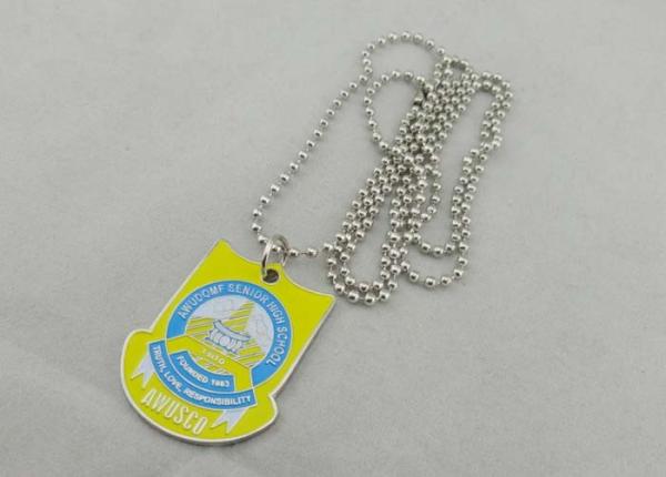 Die stamped Personalized Dog Tag / Iron Material / Nickel Plating