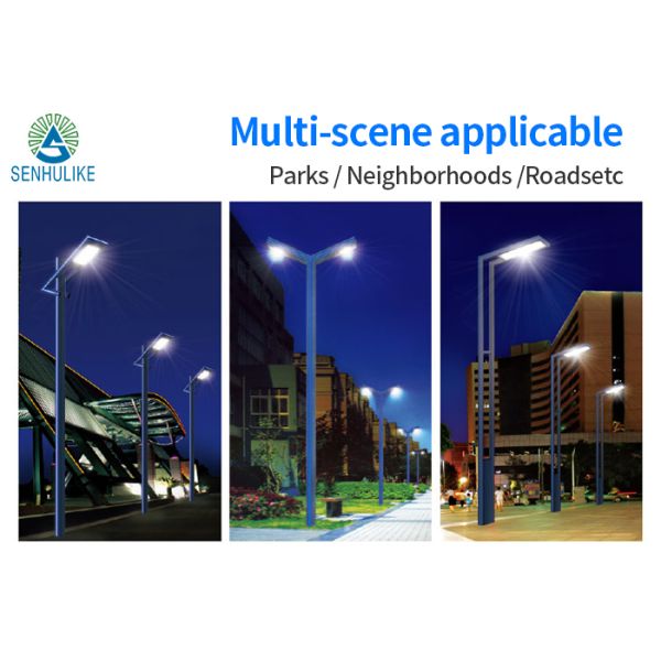 Lampes solaires à LED en aluminium étanches IP65 pour terrasse, jardin, villa, paysage, pelouse