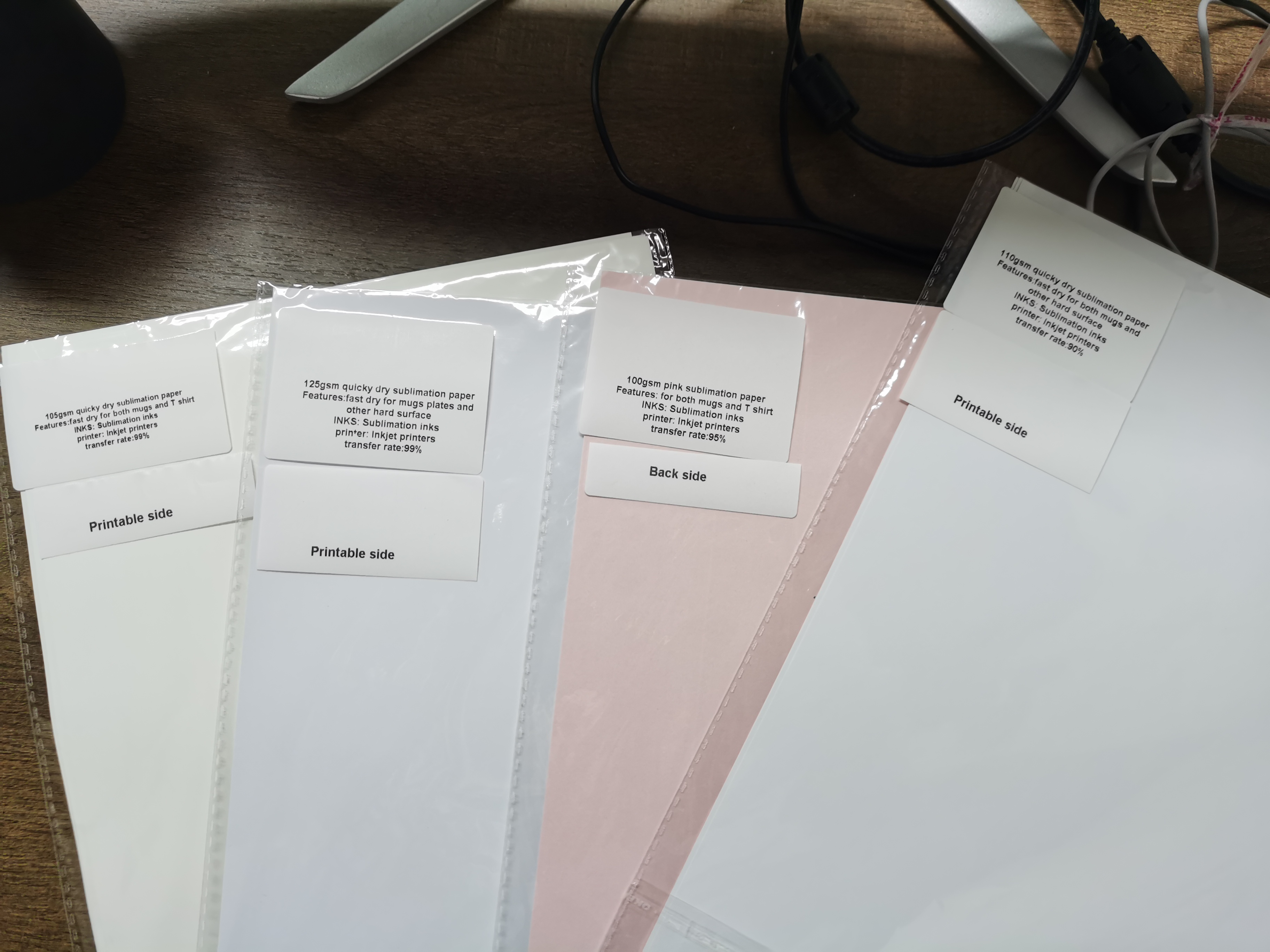 бумага переноса сублимации краски 105gsm для принтера Epson Sawgrass