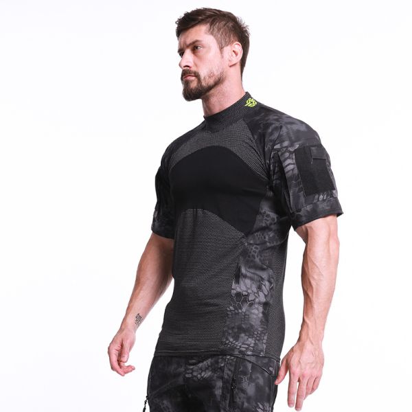 Outdoor Camouflage Frogwear Military Tactical Shirts 65% Polyester Frog Combat Uniform