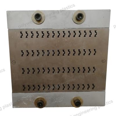 Plastic Mold Components Nylon Thermal Break Extruding Profile Extrusion Plastic Dies In Single Screw Extruder