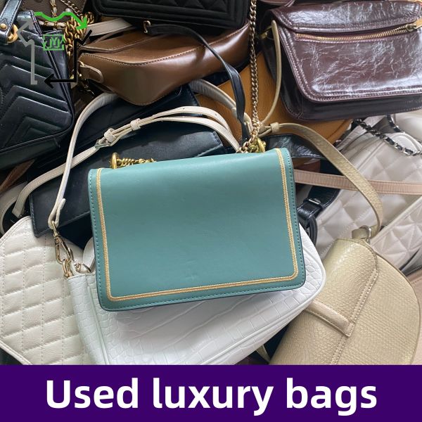 Mixed Style Branded Used Bags Vintage Second Hand Bags Ulk Supply for Women