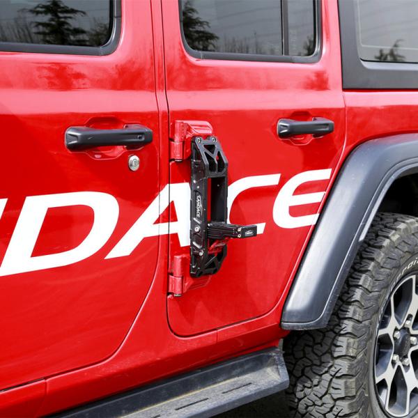 Foldable Door Hinge Side Step Foot Pedal for Easy Step on JK JL Off-Road Accessories