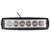 18W de alumínio branco estável 12V fora da estrada acessórios de carro luz de trabalho