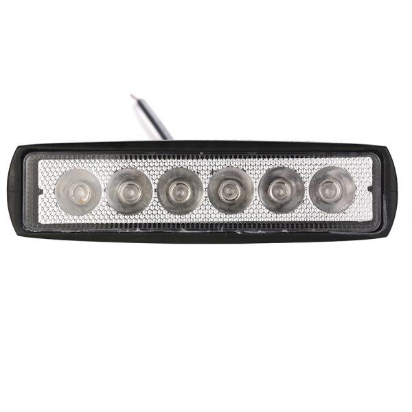 18W de alumínio branco estável 12V fora da estrada acessórios de carro luz de trabalho