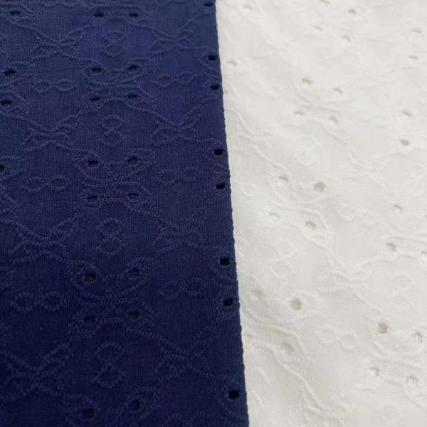 Garment Stock Sports Jersey Fabric Knitting Jaquard Fabric F02-035