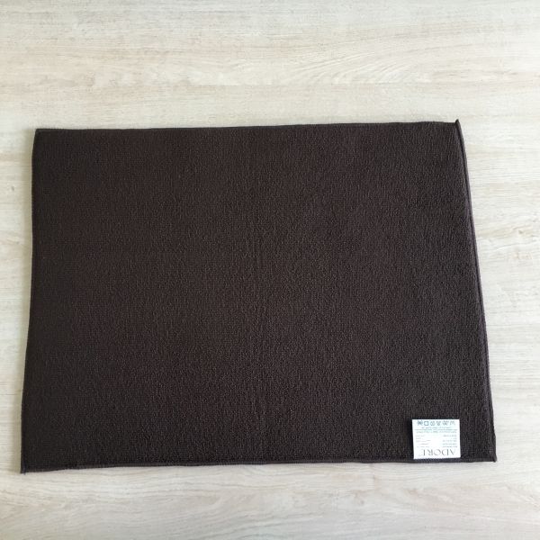 Sinlge packed 1pc Microfiber water absorb dish mat kitchen water pad with good quality