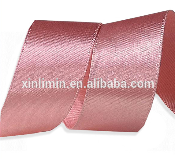 Eco Friendly Recycle Polyester Material Ribbon Satin Ribbon for Home Textile 3mm-100mm