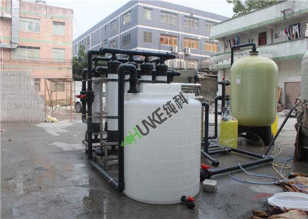 Máquina de aço inoxidável do caso 15T F do tratamento da água para Brunei Darussalam Cutomer