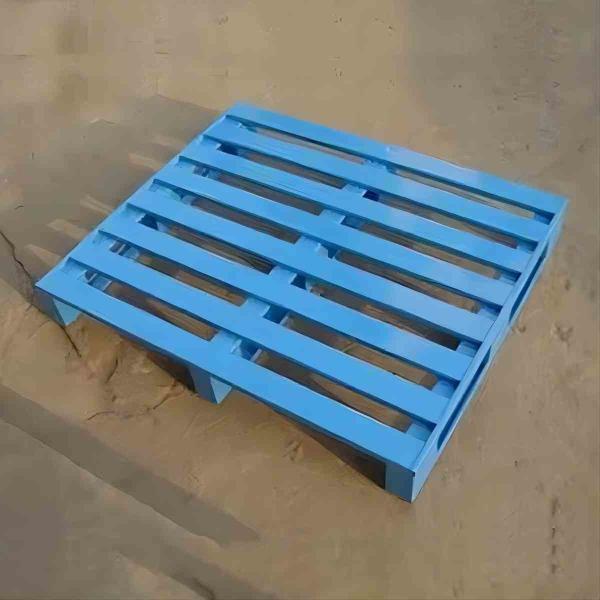 QF-Pallet Single/Double Faced 4 Way Entry Load Capacity Warehouse Metal Steel Pallets