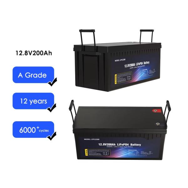 Submarine 12V 300AH LiFePO4 Lithium Ion Battery For Camping RV Motorhome