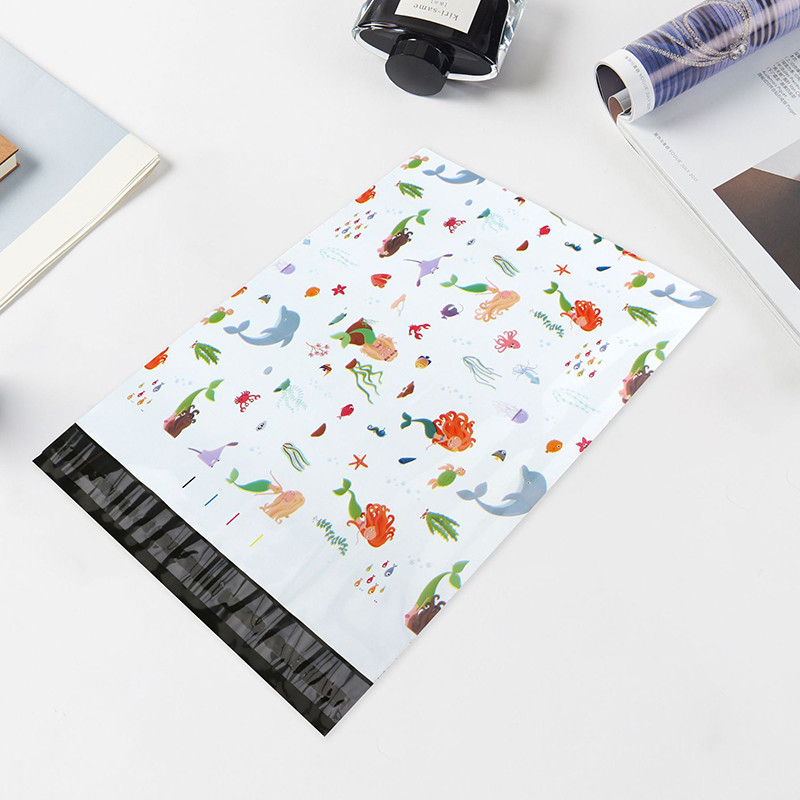 CMYK печатая доставку Tearproof поли охватывает отправителей персонализированные 15mil поли